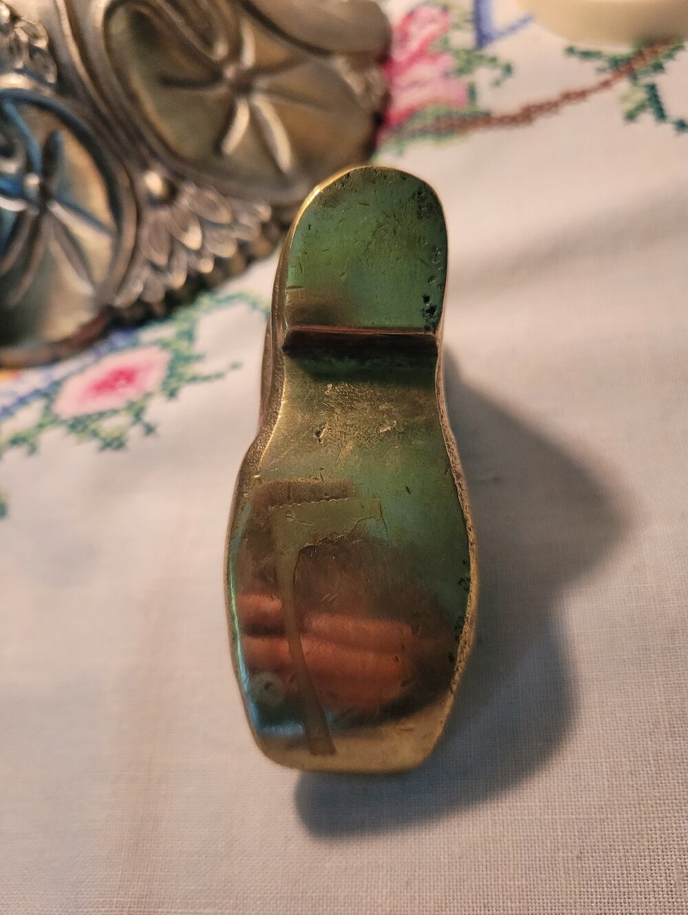 Brass Boot Figurine - Picture 5 of 5
